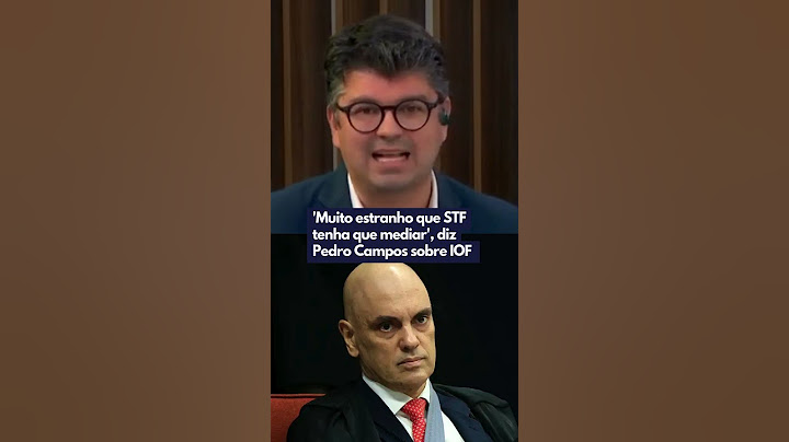 'Muito estranho que STF tenha que mediar', diz Pedro Campos sobre IOF