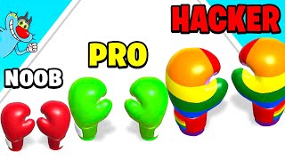 NOOB vs PRO vs HACKER vs | In Level- Up Boxing | With Oggy And Jack | Rock Indian Gamer |