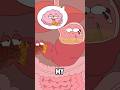 The shocking truth about stomach explosions#animation #funny #shorts #health #trending