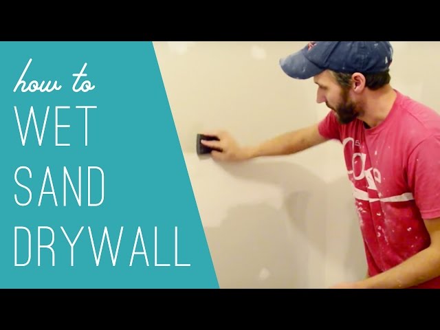 How To Tape, Mud, And Sand Drywall