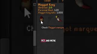 Loot From 1,000 Maggot King #osrs #gaming #shorts