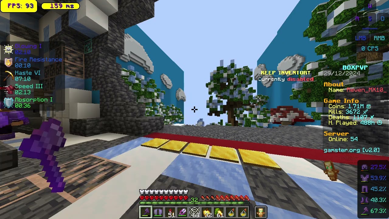 Gamster BoxPvp Fighting With DAVYESTRU96