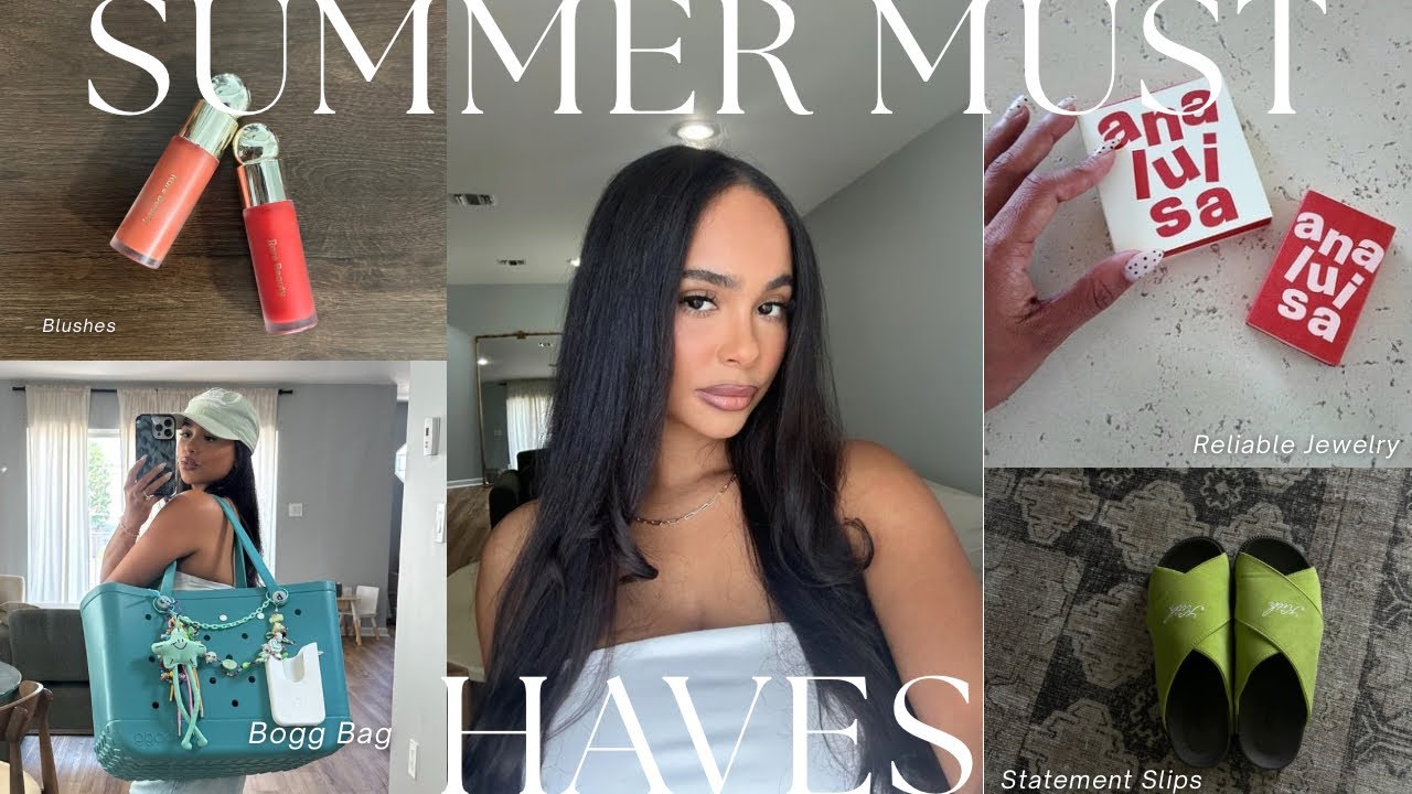 SUMMER MUST HAVES ☀️ easy items for a cute, effortless summer