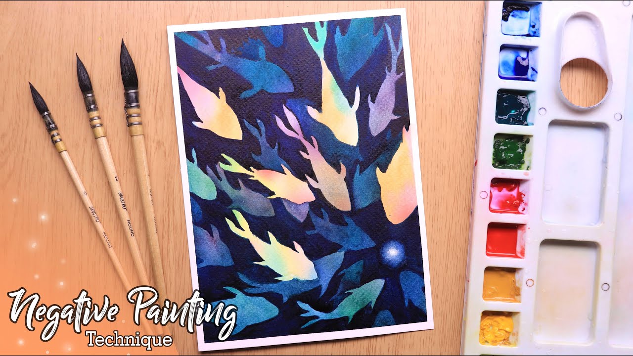 Watercolor painting for beginners to try! Improve your skills with this