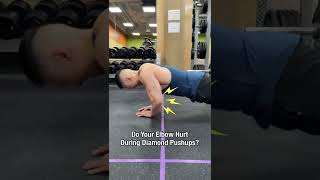 Elbows Hurt During Diamond Pushups? (DO THIS‼️)