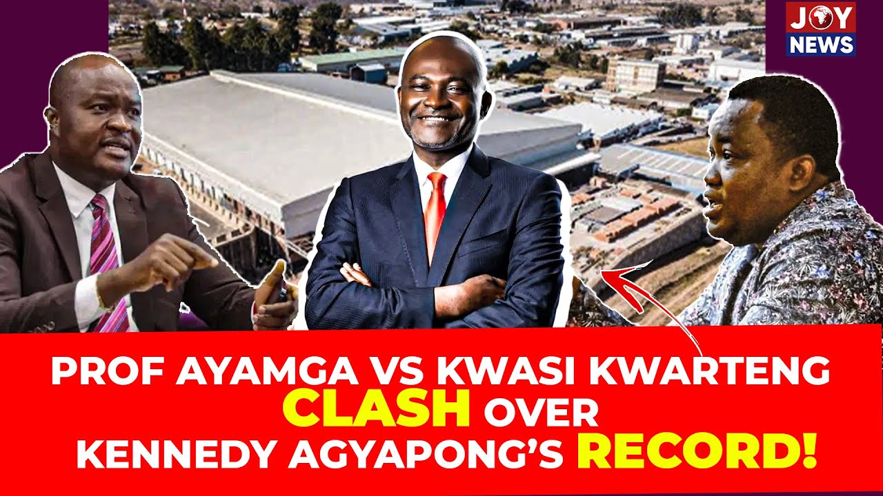 Профессор Аямга и Кваси Квартенг обмениваются словесными колкостями по поводу послужного списка К...