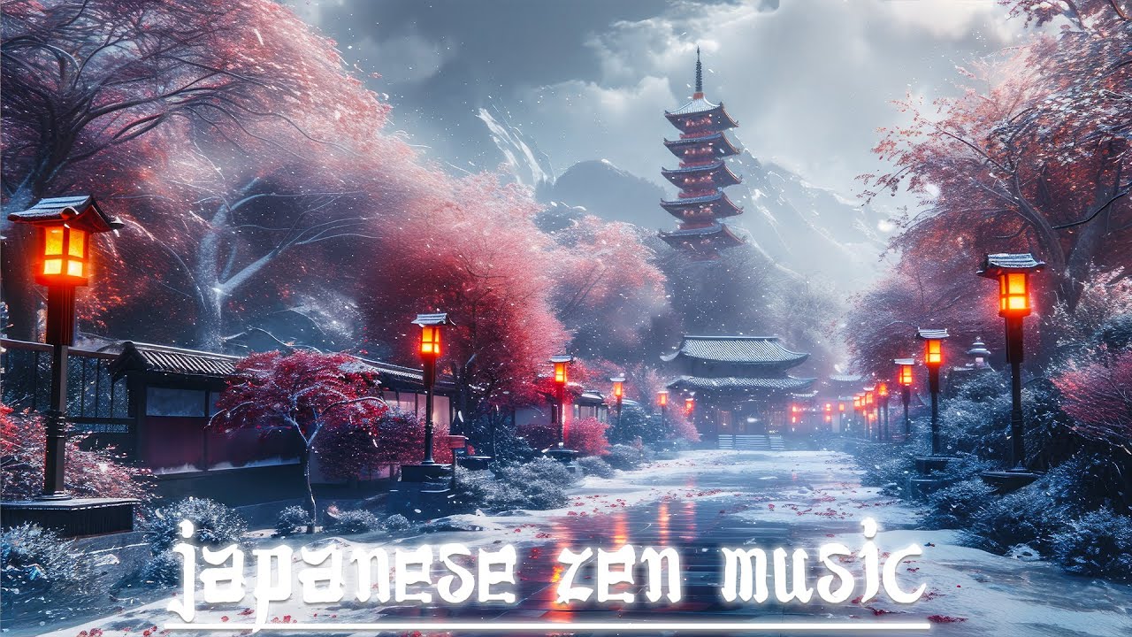 Tranquil Zen Garden - Japanese Zen Music For Meditation, Deep Sleep ...