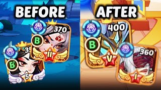 INSANE TRANSFORMATION! From NOOB Hoarder to GOD TIER IDLE HEROES Account