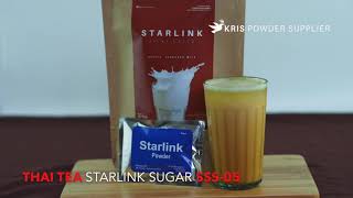 THAITEA Starlink sugar 10x55 gr  thai tea bubuk minuman premium