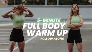 5 Min. Warm Up - No Jumping | Home Workouts | Dynamic | Mobility | Follow Along