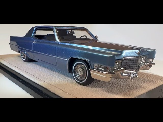 '81 Cadillac Coupe DeVille ダイキャストモデル Unboxing Stamp's '69 Cadillac Coupe DeVille in 1/43 - YouTube