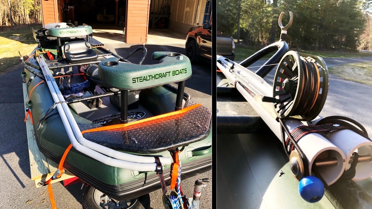 DIY Rod Storage for Raft/Drift Boat 
