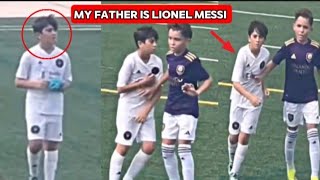 Thiago Messi Show 2024 /Future Argentina Midfielder Insane Skills 🇦🇷🔥