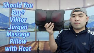 Viktor Jurgen Shiatsu Massage Pillow with Heat - D006