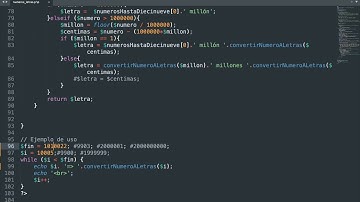 Convertir Números a letras