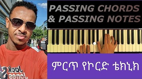 PASSING CHORDS & PASSING NOTES| with music theory