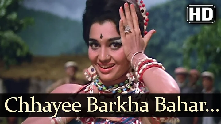 Chhaayi Barkha Bahaar - Asha Parekh - Sunil Dutt - Chirag - Old Hindi Songs - Madan Mohan