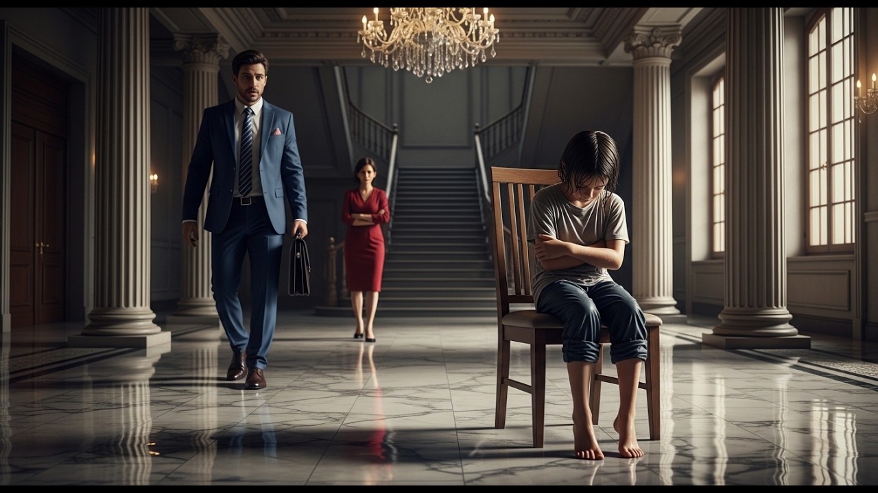 Milionário chega em casa e encontra a filha ENSOPADA no chão… o que ele descobre destrói tudo