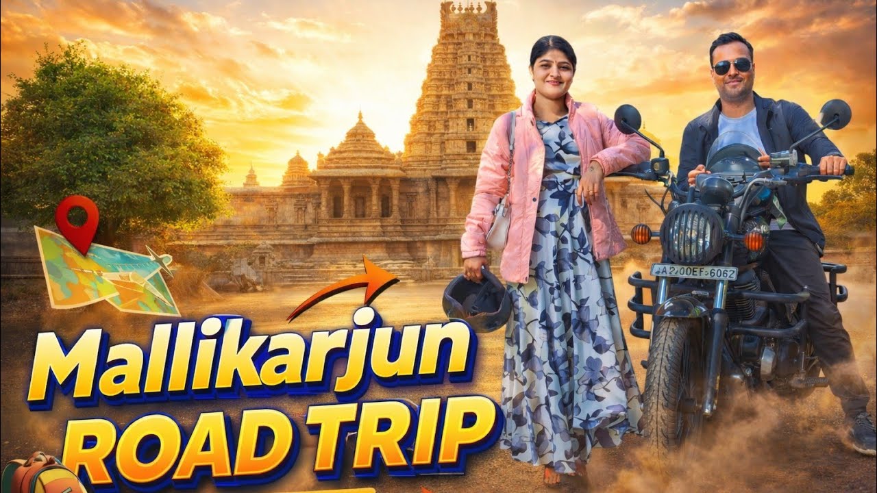 Mallikarjun Road Trip Part 1 🚩 | Vijayawada to Srisailam | Adventure Begins!
