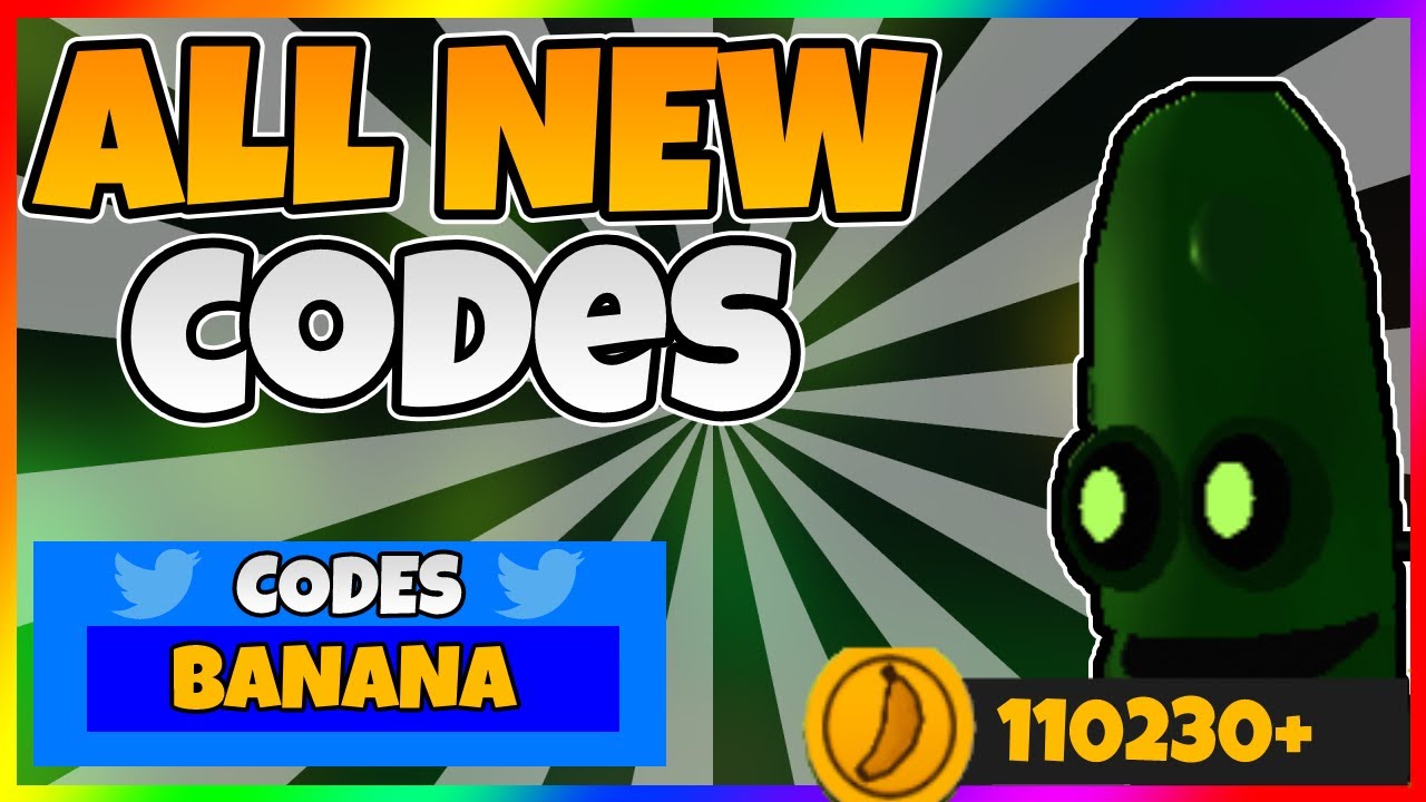 ALL *NEW* ROBLOX BANANA EATS CODES!! Roblox Banana Eats Codes YouTube