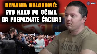 Dokazao! Nemanja Oblaković: Evo kako u tren da prepoznate Ćacija - Srbi se dele na osnovu očiju!