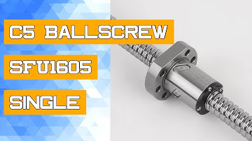 C5 Ballscrew SFU1605 Single Ballnut Customizable End Machined CNC Parts 3D Printer Ball Screw 1605 2