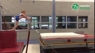 Toe Shoot - Toe Hecht Drills & Exercises | Uneven Bars | Gymnastics