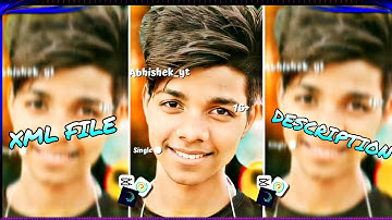 Preset by ☺️ @abhishek_yt_editz1745 Alight Motion Xml 🥵@Seeset_1M #xml #alightmotion