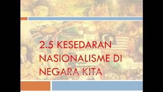 NOTA SEJARAH TINGKATAN 4 KSSM BAB 2.5 NOTA SEJARAH TINGKATAN 4 KSSM BAB 2.5