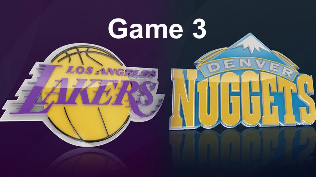 LA Lakers vs Denver Nuggets Game 3 Tuesday 9/22/20 NBA Picks