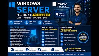 Windows Server 2019 Complete Course  in One Session  | Complete Tutorial for Beginners to Expert |