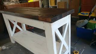Entryway Bench from Pallet Wood