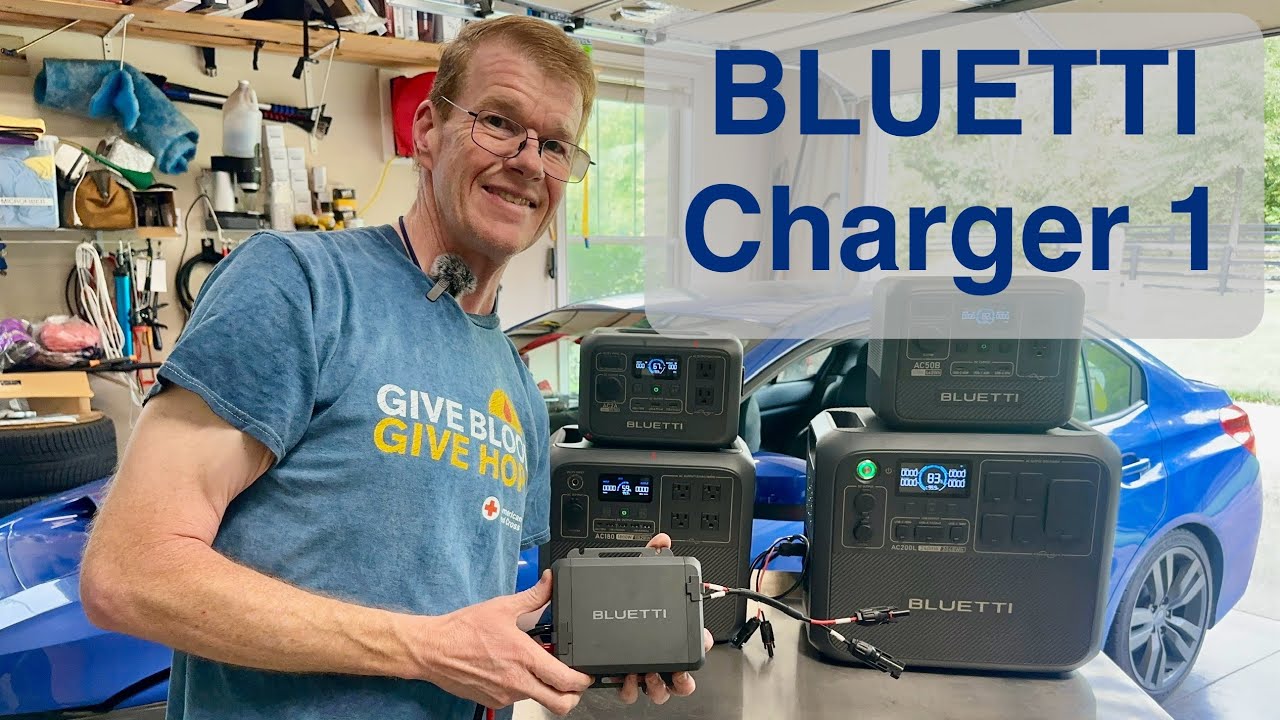 NEW Bluetti Charger 1 Vehicle Alternator Charger - YouTube