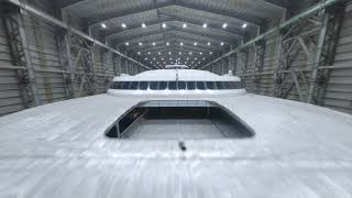 Austal Hull 423 - Molslinjen Express 5 - Pre-Launch Fly-around