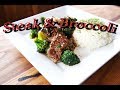 Savory broccoli and steak on the Griddle Top (Griddle Master)
