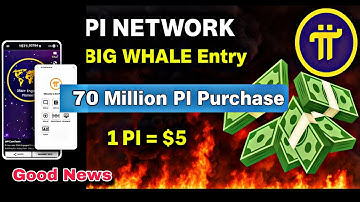 PI Network BIG WHALE Entry | PI Price | Largest Transaction on OKX | PI Coin Latest Update. #picoin