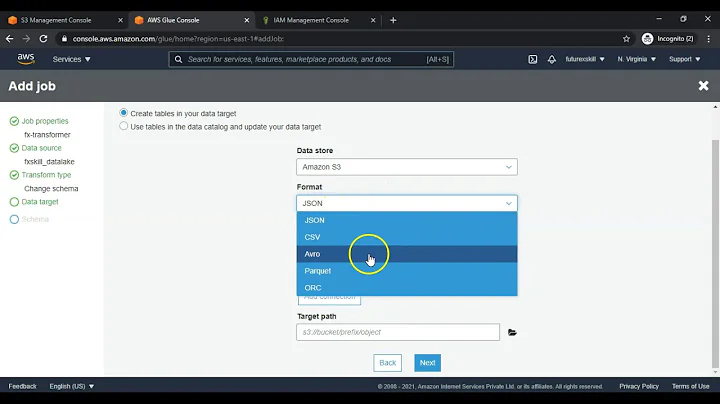 Running Spark transformation jobs using AWS Glue - AWS tutorial for absolute beginners (2021)