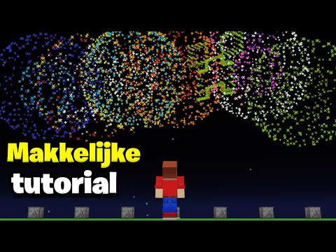 Video: Hoe maak ik vuurwerk in minecraft?