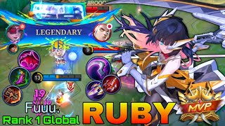 Information Legendary Ruby Deadly Hero - Top 1 Global Ruby by Fuuu. - Mobile Legends Update