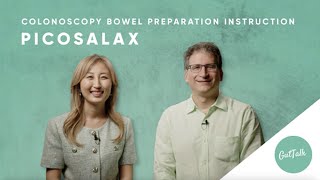 Colonoscopy bowel preparation instruction - using PICOSALAX