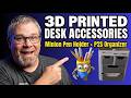 Upgrading My Desk with 3D Printed Accessories (Minion Included!)