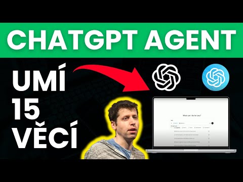 Cover: 15 VĚCÍ, které UMÍ NOVÝ ChatGPT AGENT od OpenAI | Tomáš AI