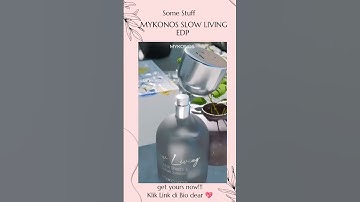 Thumbnail of MYKONOS SLOW LIVING EDP 💕✨ link on the bio dear ✨❤️