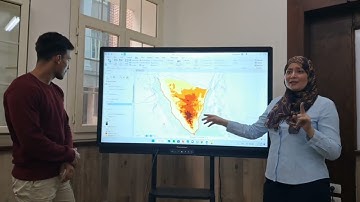 التطبيقات العملية لمشاريع الطلاب ببرنامج الجيوماتكس