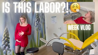 I really thought I was going into labor... // WEEK VLOG @ 38 WEEKS PREGNANT