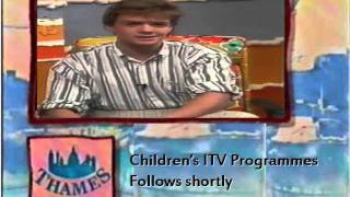 Thames CITV Advertisement Break Interval Junction (13th January 1989)