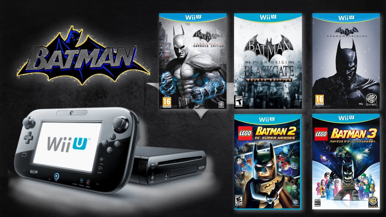 Todos juegos Batman Wii U YouTube
