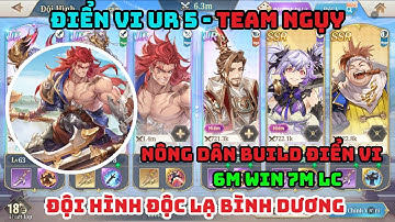 Tam Quốc Huyễn Tướng VNG Đội Hình Ngụy Điển Vi Ur 5 - PvP Win Chênh Lực Chiến 6m vs 7m1
