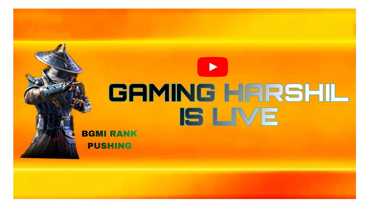 Gaming Harshil Yt is live - YouTube