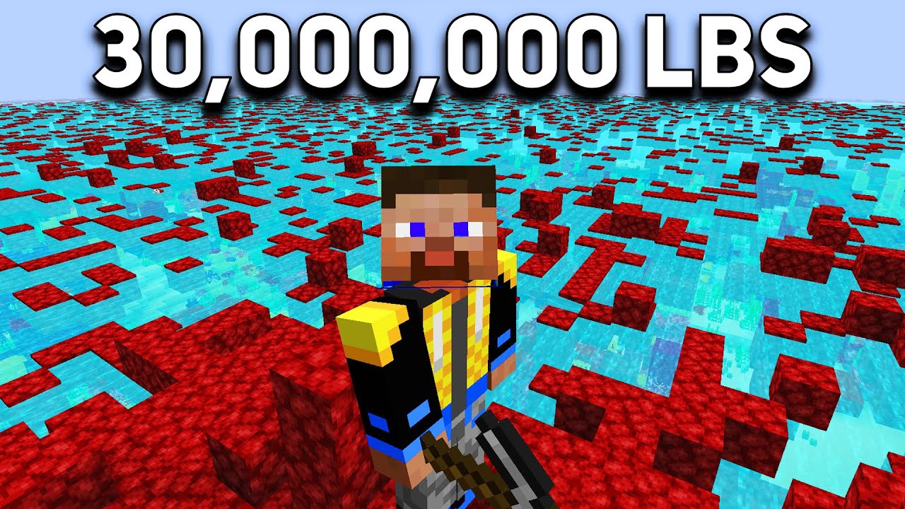 Cleaning 30,000,000 LBS of Netherrack for #TeamSeas - Rekrap2 Video lol